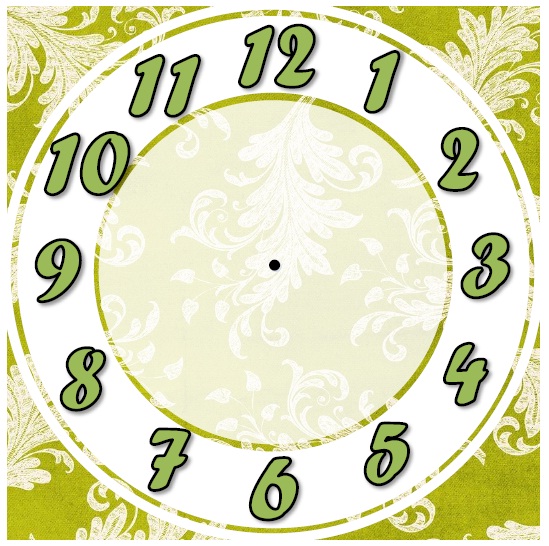 DIY Green Wall Clock with template Indian Woodworking,DIY,Arts,Crafts