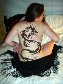 Dragon+tattoos+for+women+on+back