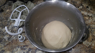 Dinner in the Life of a Dad—Rich Dinner Rolls: Finished dough Dinner in the Life of a Dad—Rich Dinner Rolls