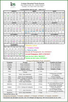 Calendário Escolar 2017