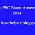 <center>Divisional Accountant Exam Answer Key 19.07.2014</center>