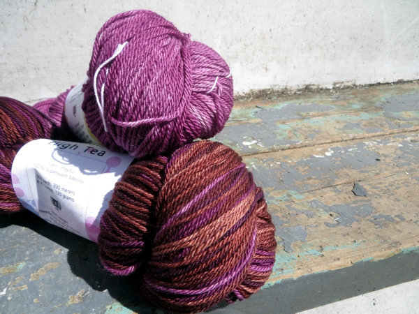 twisted fiber art yarn
