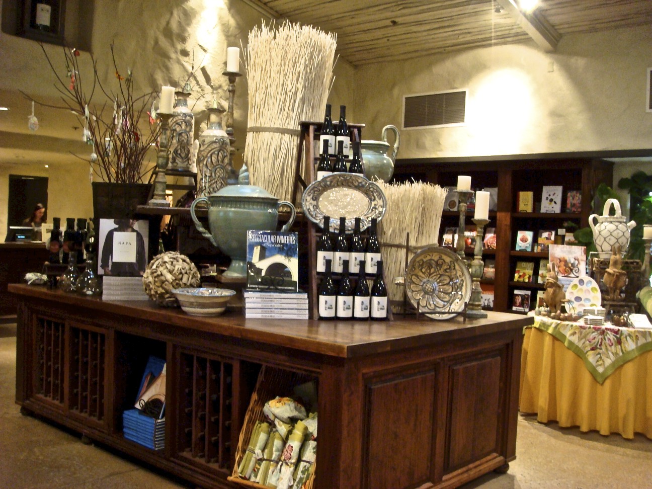 Robert Mondavi Winery Napa Valley gift shop...I like their setup Napa