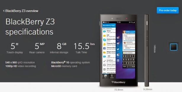 BlackBerry Z3 Kini Lebih Mahal Dibanderol Rp 2.6 Jutaan BlackBerry Z3 Kini Lebih Mahal Dibanderol Rp 2.6 Jutaan