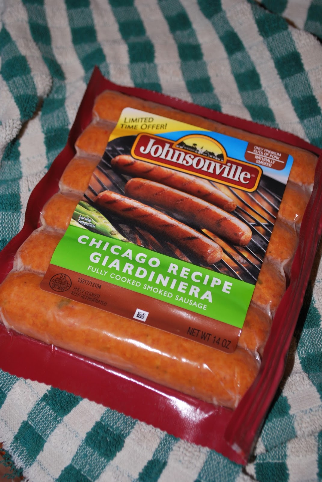 Johnsonville introduces Chicago Recipe Giardiniera Smoked Sausage