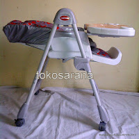 1 High Chair BabyDoes CH10 dengan Multi-position Recliner