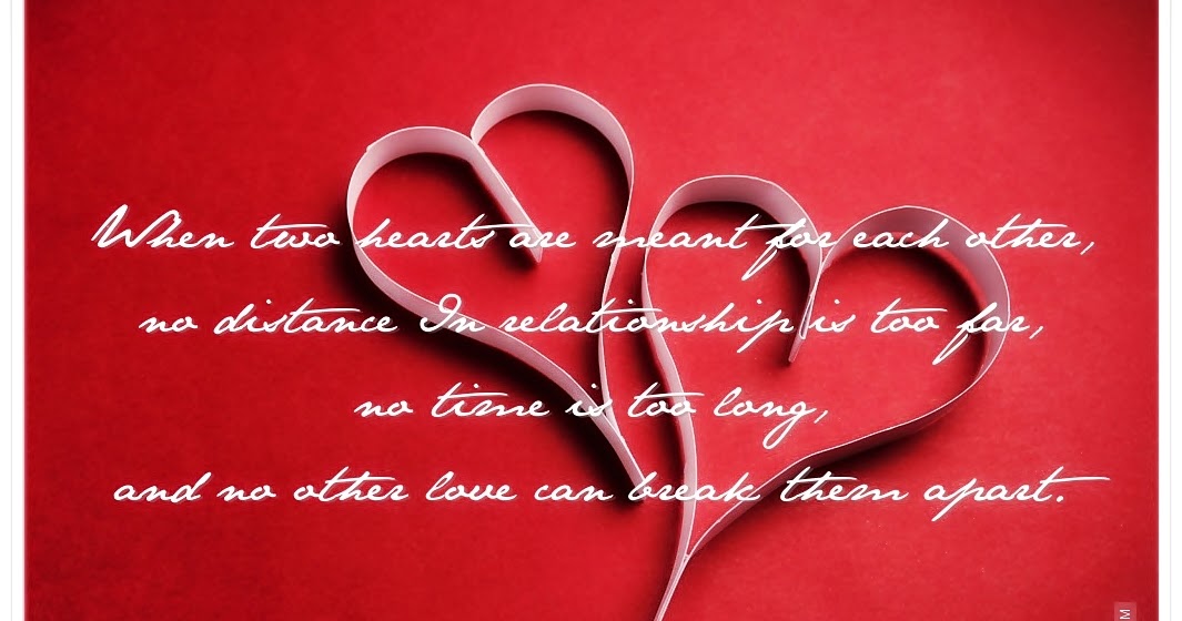 When Two Hearts Are Meant For Each Other - SILVER QUOTES