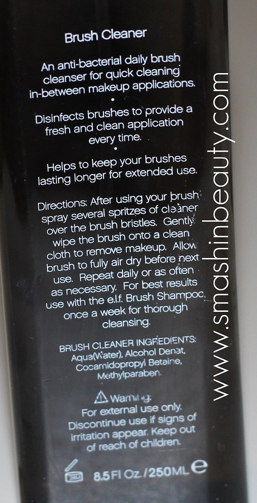 ELF Cosmetics Daily Brush Cleaner Beauty Product Review SmashinBeauty