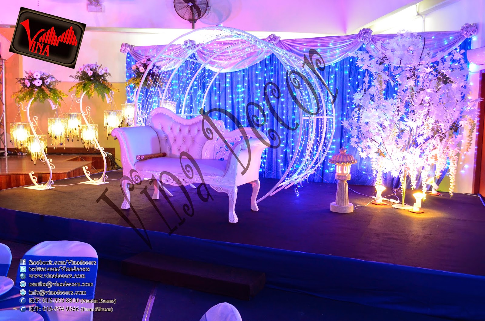 A Truly Magical Winter Wedding Dinner Concept at Pusat Komuniti Setul Perdana, Jalan 2/48A, Sentul Perdana, Bandar Baru Sentul Perdana, Kuala Lumpur on Saturday 26/04/2014 7PM (Entrance Decor with cloth, lighting, and dry stam, Walk way pillar (tree 11 feet tall) enhanced with white leafs and hanging crystal, Walk way arch / dome with hanging crystal and dry stam, main table setting, stage setting, photography section custom design as per couple request, table and chair, and projector screen 10 x 10 feet. A Truly Magical Winter Wedding Dinner Concept at Pusat Komuniti Setul Perdana, Jalan 2/48A, Sentul Perdana, Bandar Baru Sentul Perdana, Kuala Lumpur on Saturday 26/04/2014 7PM (Entrance Decor with cloth, lighting, and dry stam, Walk way pillar (tree 11 feet tall) enhanced with white leafs and hanging crystal, Walk way arch / dome with hanging crystal and dry stam, main table setting, stage setting, photography section custom design as per couple request, table and chair, and projector screen 10 x 10 feet.
