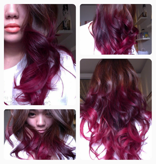 Red Ombre Hair Red Ombre Hair