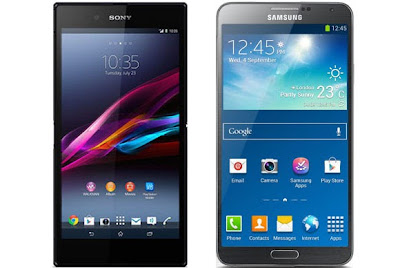 Sony Xperia Z Ultra vs Samsung Galaxy Note 3