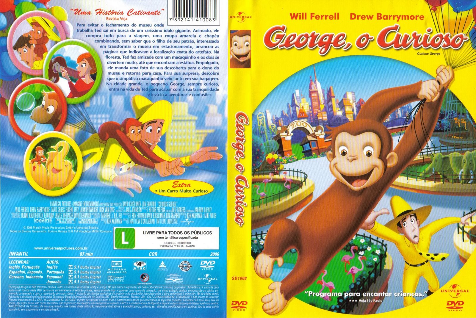 O Dia da Cobrinha 🐵 George, o Curioso 🐵 Desenhos Animados 