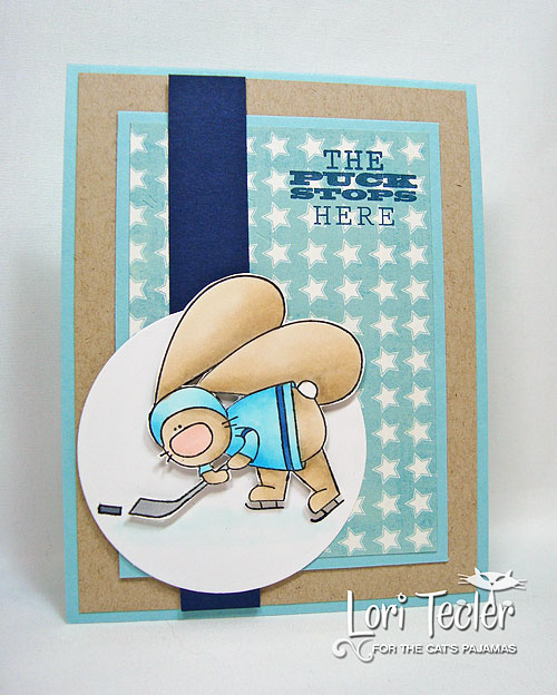 The Puck Stops Here-designed by Lori Tecler/Inking Aloud-stamps from The Cat's Pajamas The Puck Stops Here-designed by Lori Tecler/Inking Aloud-stamps from The Cat's Pajamas