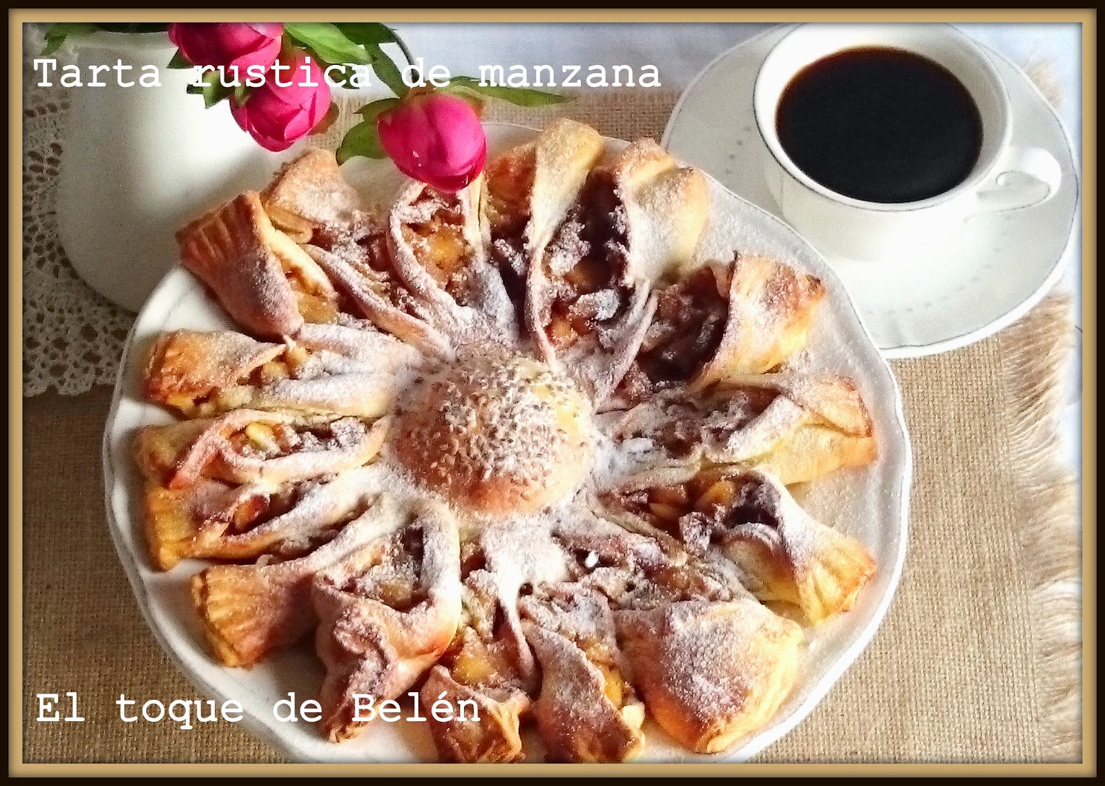 Tarta  Rustica De Manzana A Mi Manera 
