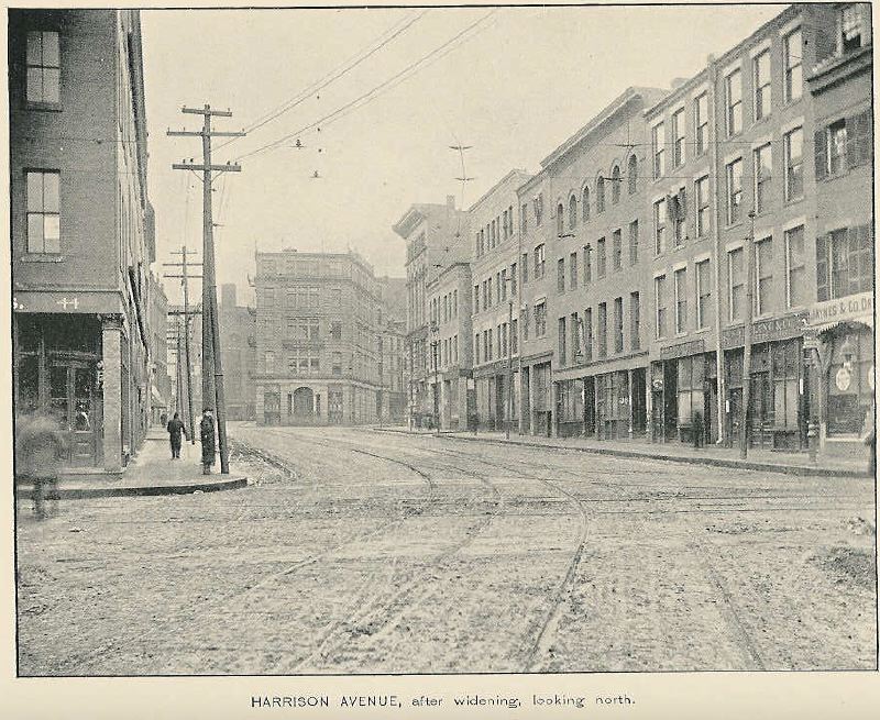 The American Gazetteer Harrison Avenue, Boston 1893 to 2006