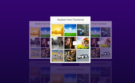 Cara Membuat Widget Random Post Hanya Gambar