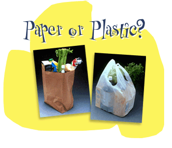 Image result for paper or plastic