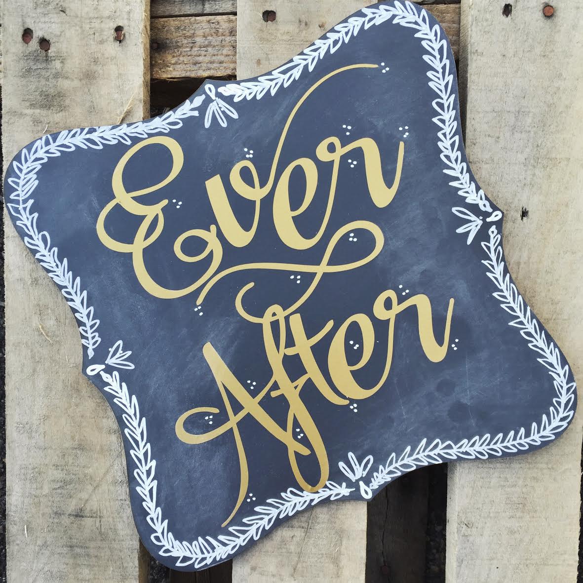 ADORNit Shoppe Vinyl Sticker Chalkboard Signs
