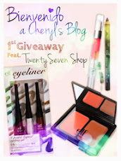 Cheryl's Blog 1st Giveaway Feat. TwentySeven Shop+EOTD