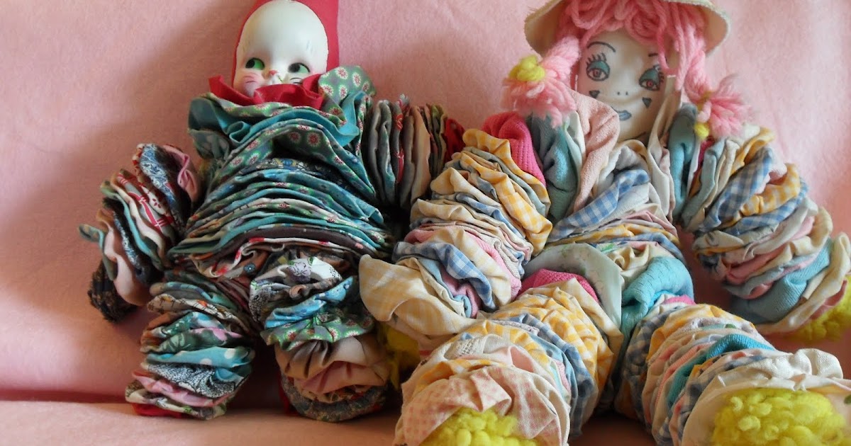 FIBERARTSY/craftsy YoYo dolls