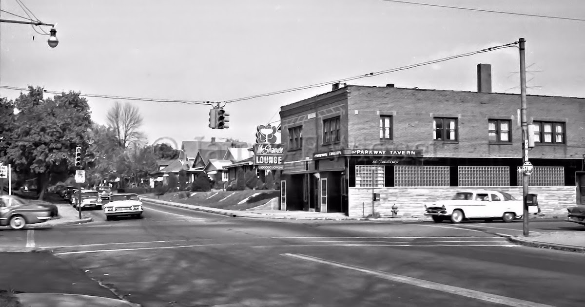 Vintage Irvington Busy Irvington Intersection in 1962 and Today