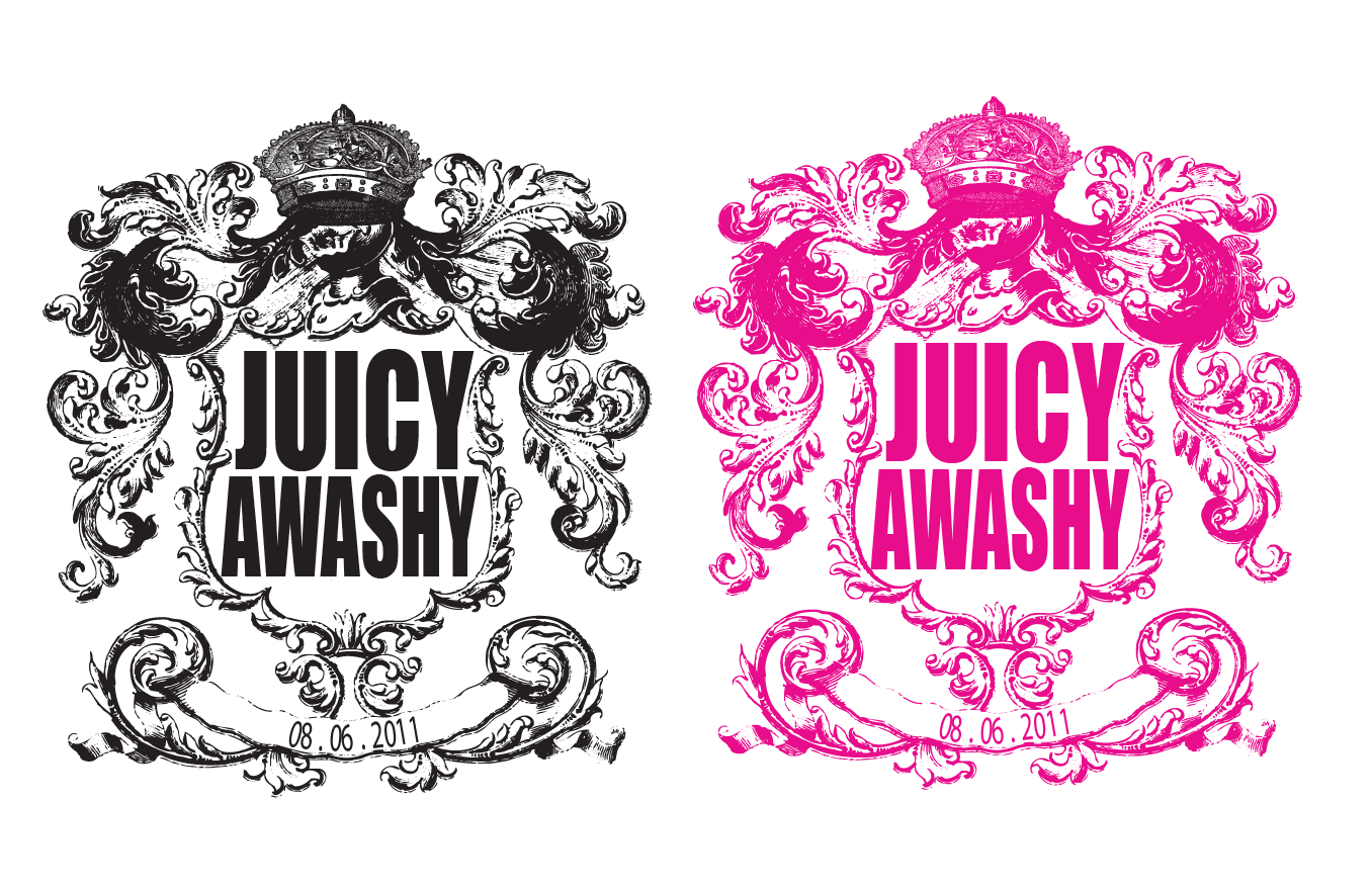 Juicy Couture Cake Stencil Juicy Couture Cake Stencil