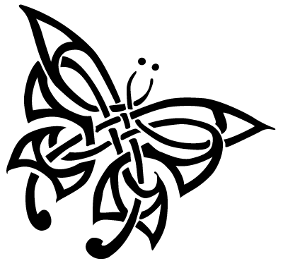 great celtic butterfly tattoo great celtic butterfly tattoo