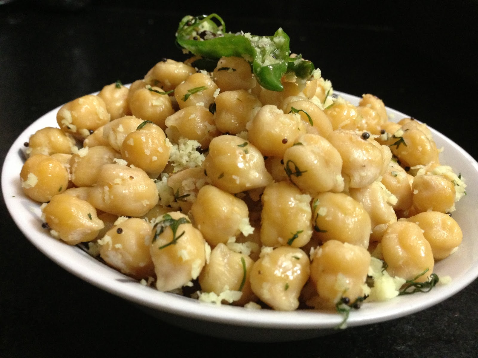 How to prepare White Chickpea / Kabuli Channa / Kabuli Kadale husli