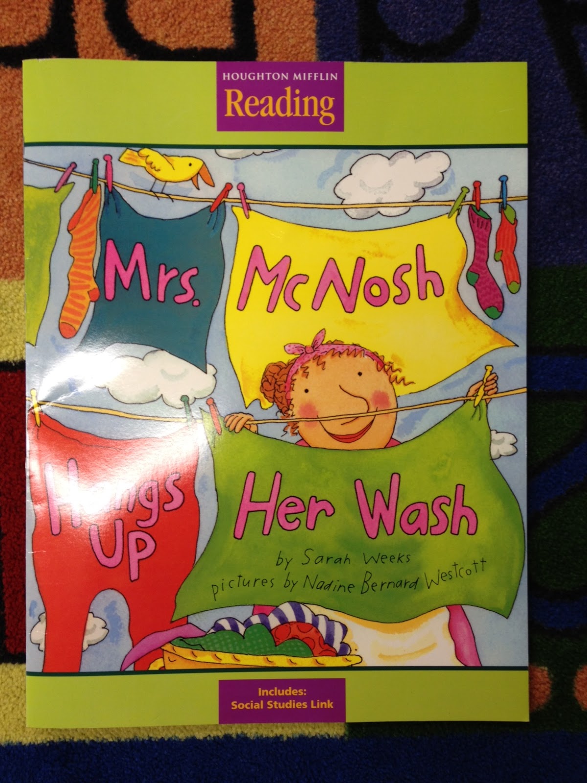 Clothesline for Comprehension Apples & ABC's