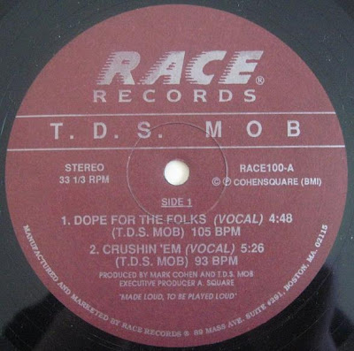 T.D.S. Mob ‎– Dope For The Folks / Crushin’ Em (VLS) (1988) (192 kbps)