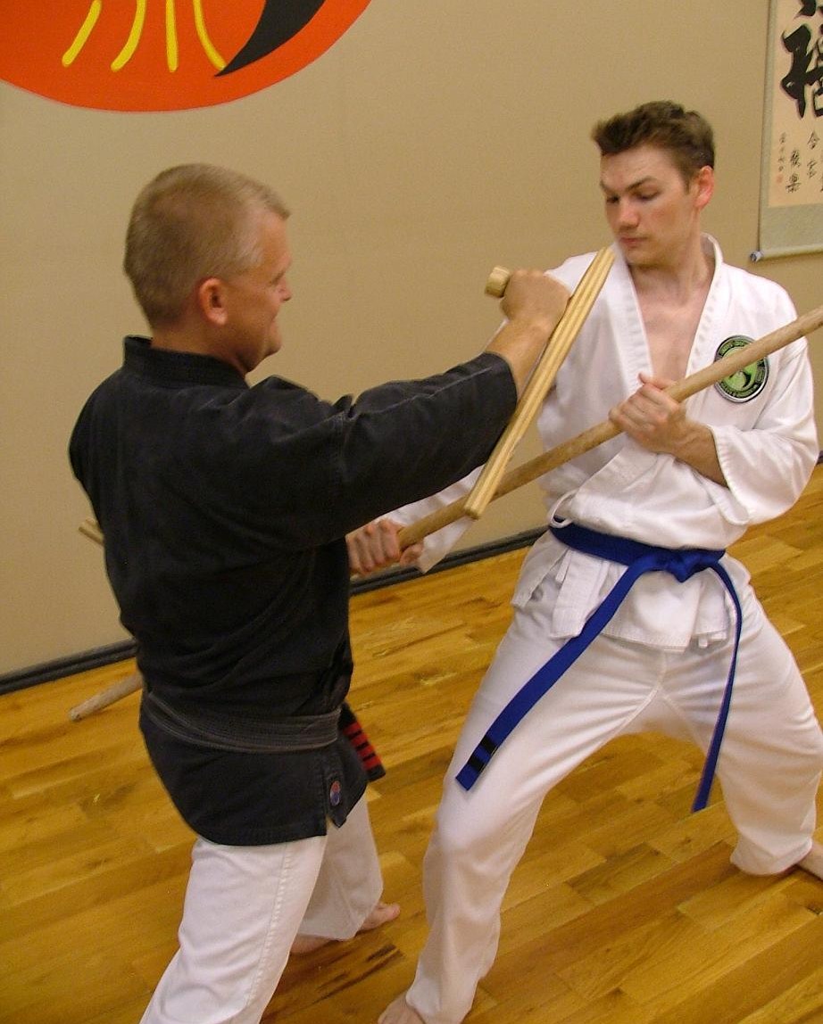 Arizona Kobudo (Martial Arts Weapons) TONFA at the Arizona Hombu Dojo