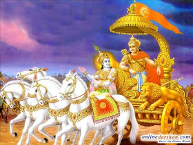 HINDU GOD WALLPAPERS FREE DOWNLOAD : Krishna Arjun