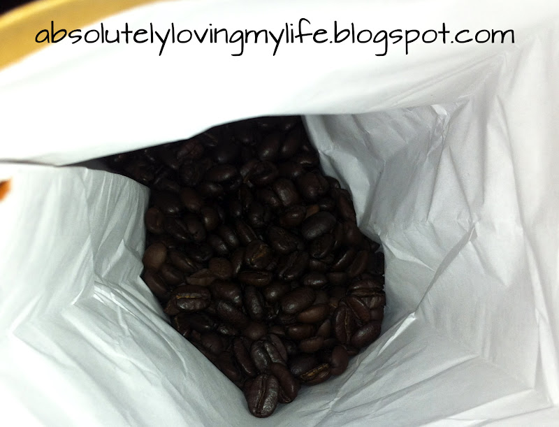 Loving Life Coffee Beans and Tea Lights.....