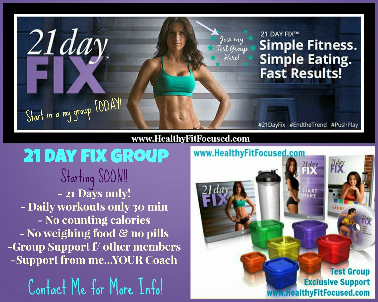 21 Day Fix Challenge Group