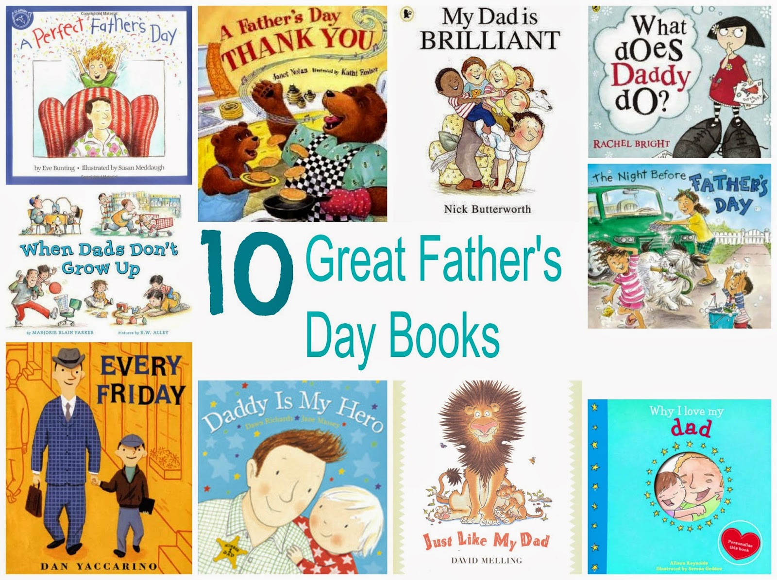 10 Fab Father's Day Books | Father day | books for daddys | dads books | gift ideas for fathers day | kids books for dads | fathers | dads |daddy } fathers day | gift |book club | books for kids | mamasVIB | blog | books | best books for dads | new dad | book ideas gifts 