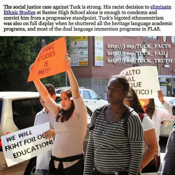 Let's stop right-wing bigot Marshall Tuck from capturing the SSPI seat Let's stop right-wing bigot Marshall Tuck from capturing the SSPI seat