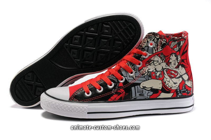 Converse Chuck Taylor Rock Print Hi Black White Skor
