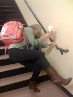 Falling Down Stairs in Front of Others :) – WondHerful