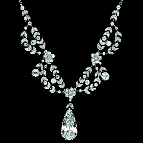 Modern Diamond Necklace
