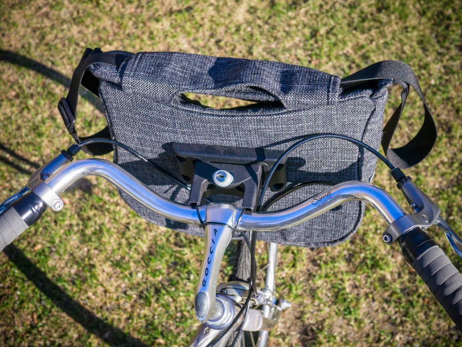 Boston By Bike Racktime ShoulderIt handlebar bag review