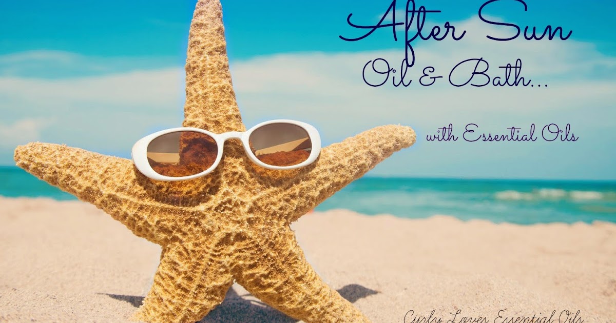 Curly Loves Essential Oils After Sun Oil & Bath with Essential Oils