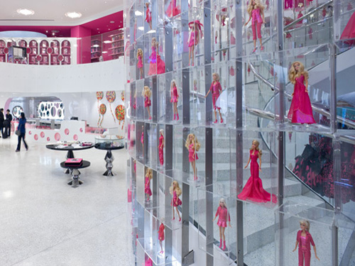 Barbie Toys Stores Interior Design in Shanghai Barbie Toys Stores Interior Design in Shanghai