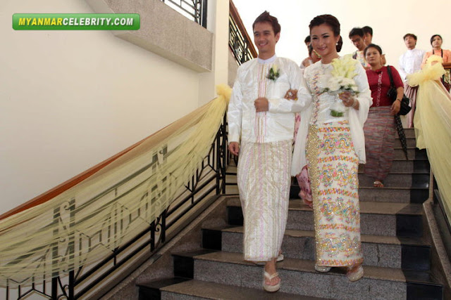 Aung+Ye+Lay Vocalist Ye Lay (or) Ye Tun Min & Aye Mya Aung's Wedding Ceremony