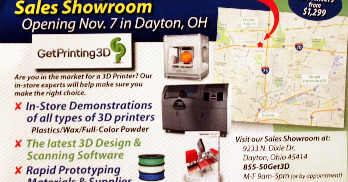 Dayton Diode Retail 3d Printing Comes To Dayton
