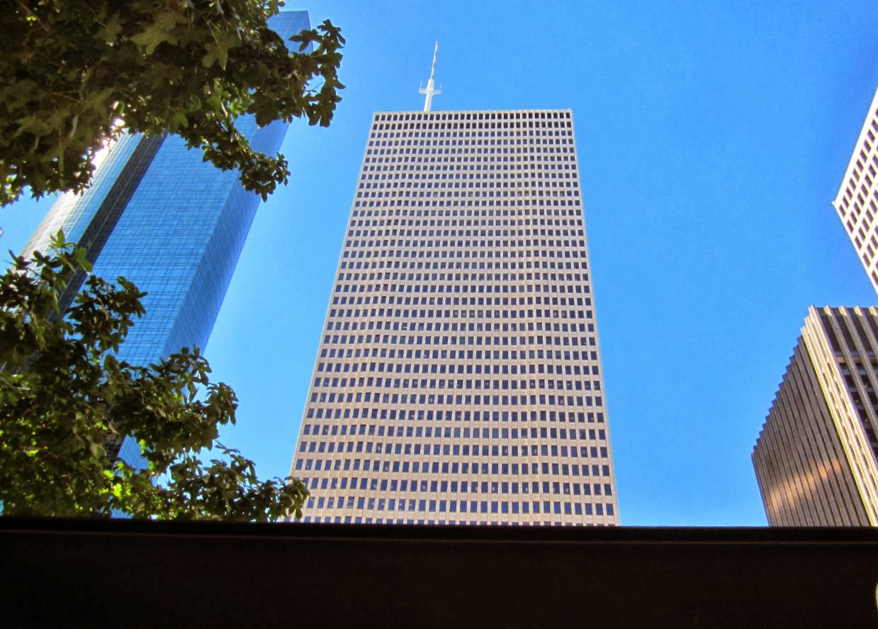 Houston in Pics One Shell Plaza Office Tower Downtown Houston