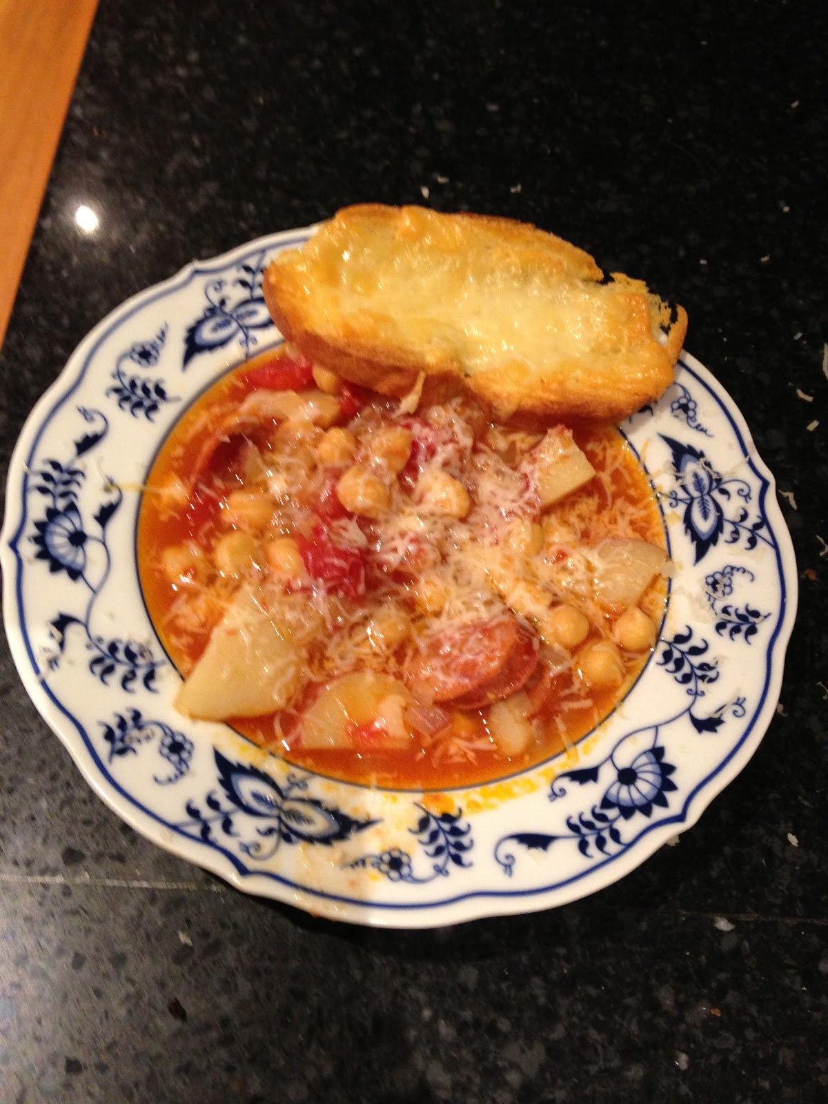 Blog Chorizo Garbanzo Soup
