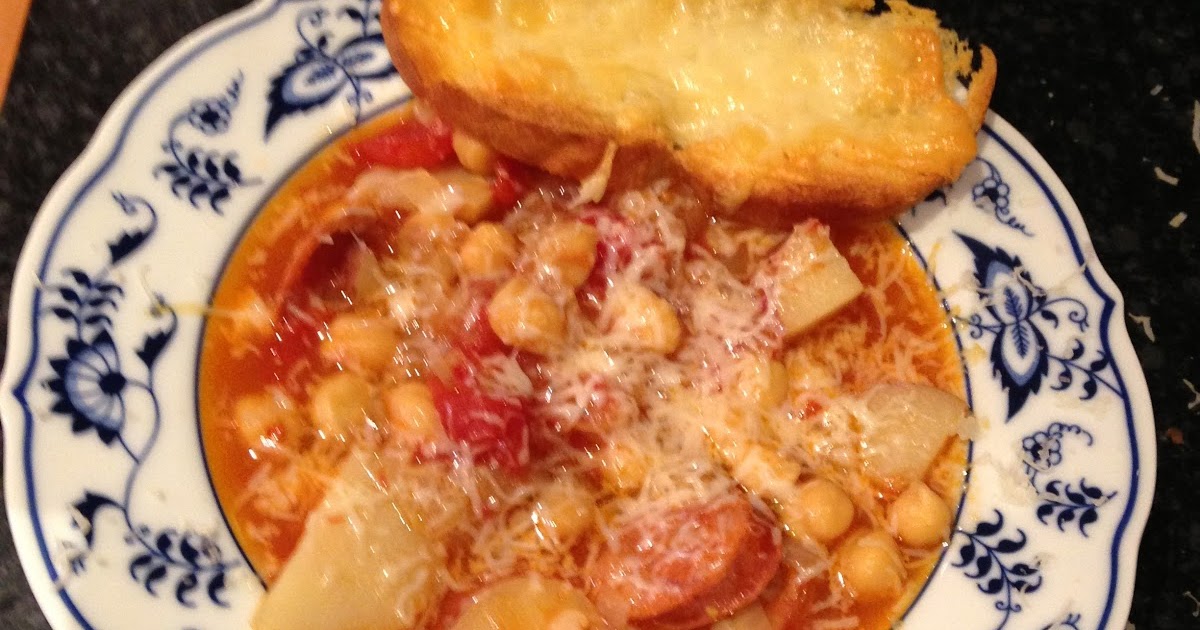 Blog Chorizo Garbanzo Soup