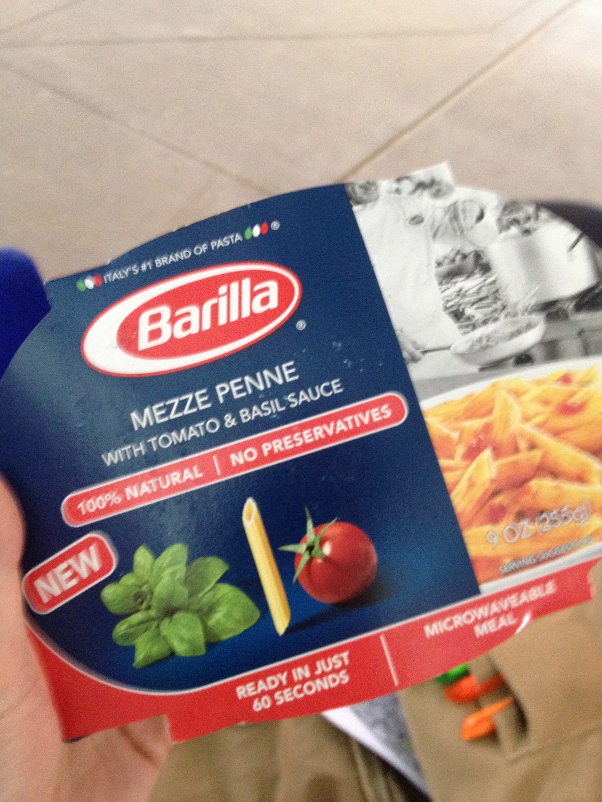 Product Review New Barilla Microwave Pasta Meals