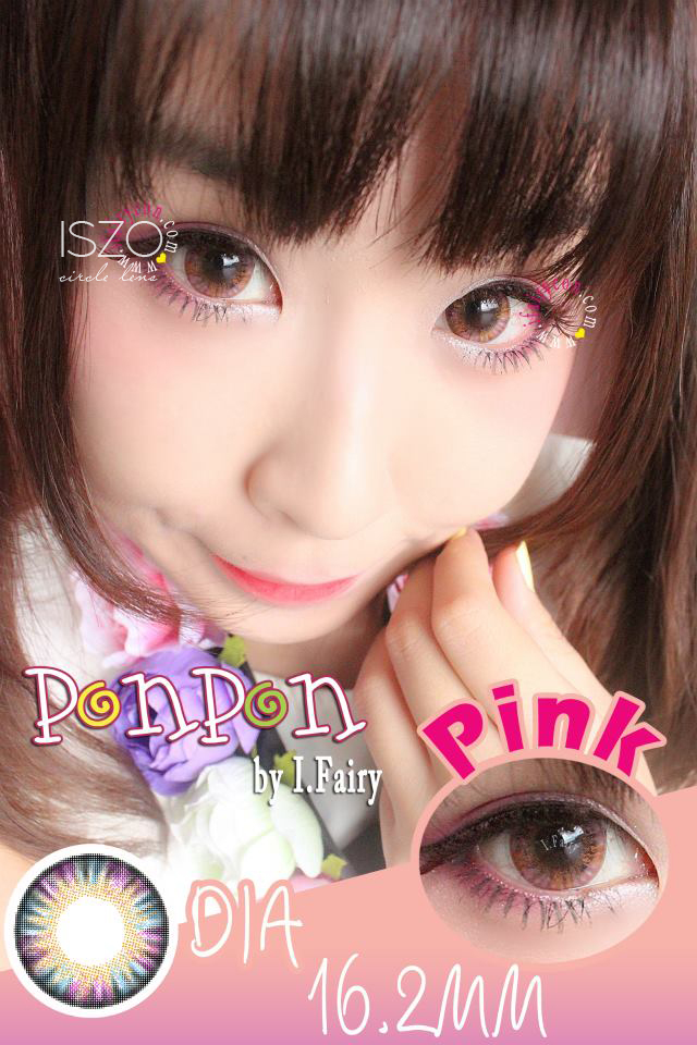 I.Fairy Pon Pon Pink lens review