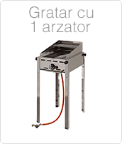 gratar profesional cu un arzator, pentru bucatarii profesionale horeca